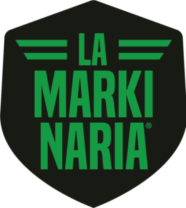 logotipo la markinaria marketing de guerrilla